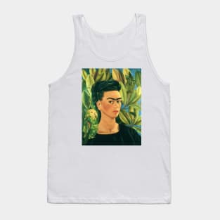 Self Portrait with Bonito by Frida Kahlo Tank Top